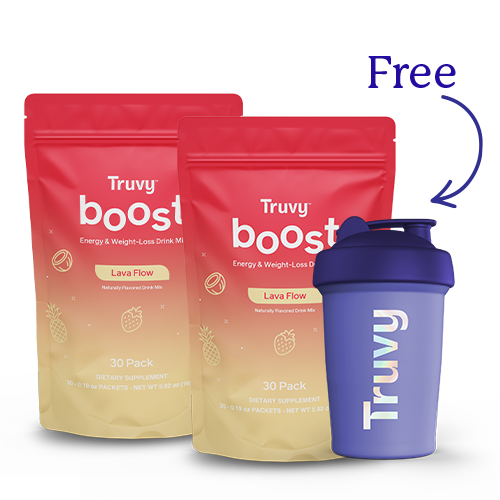 Truvy Boost Drink Lava Flow (2 Pack)